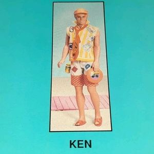 Vintage Barbie Card 1989 Barbie Just Us Girls Game Replacement Piece